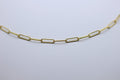 Paperclip Gold Thick Chain