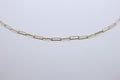 Paperclip Thin Thick Chain
